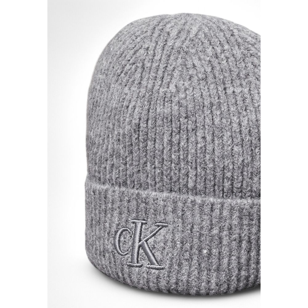 Calvin Klein grijze Marabou Caps honkbalhoed