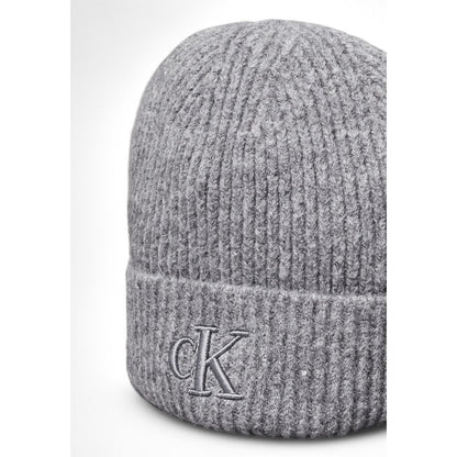 Calvin Klein grijze Marabou Caps honkbalhoed
