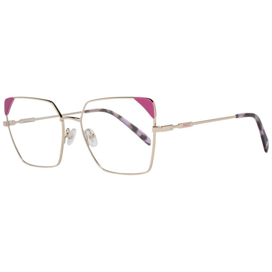 Emilio Pucci Rose Gold Women Glasses Frame