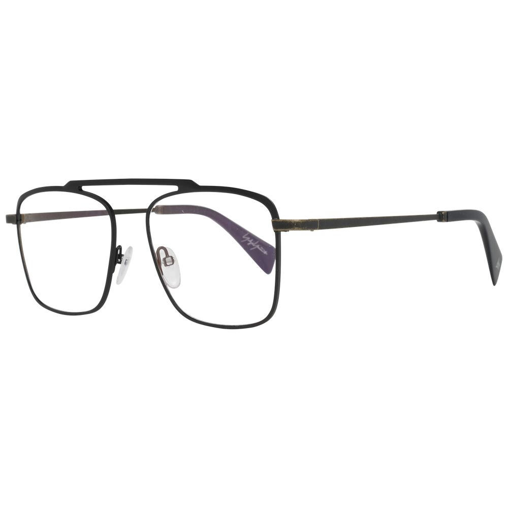 Monture de lunettes pour homme noire Yohji Yamamoto