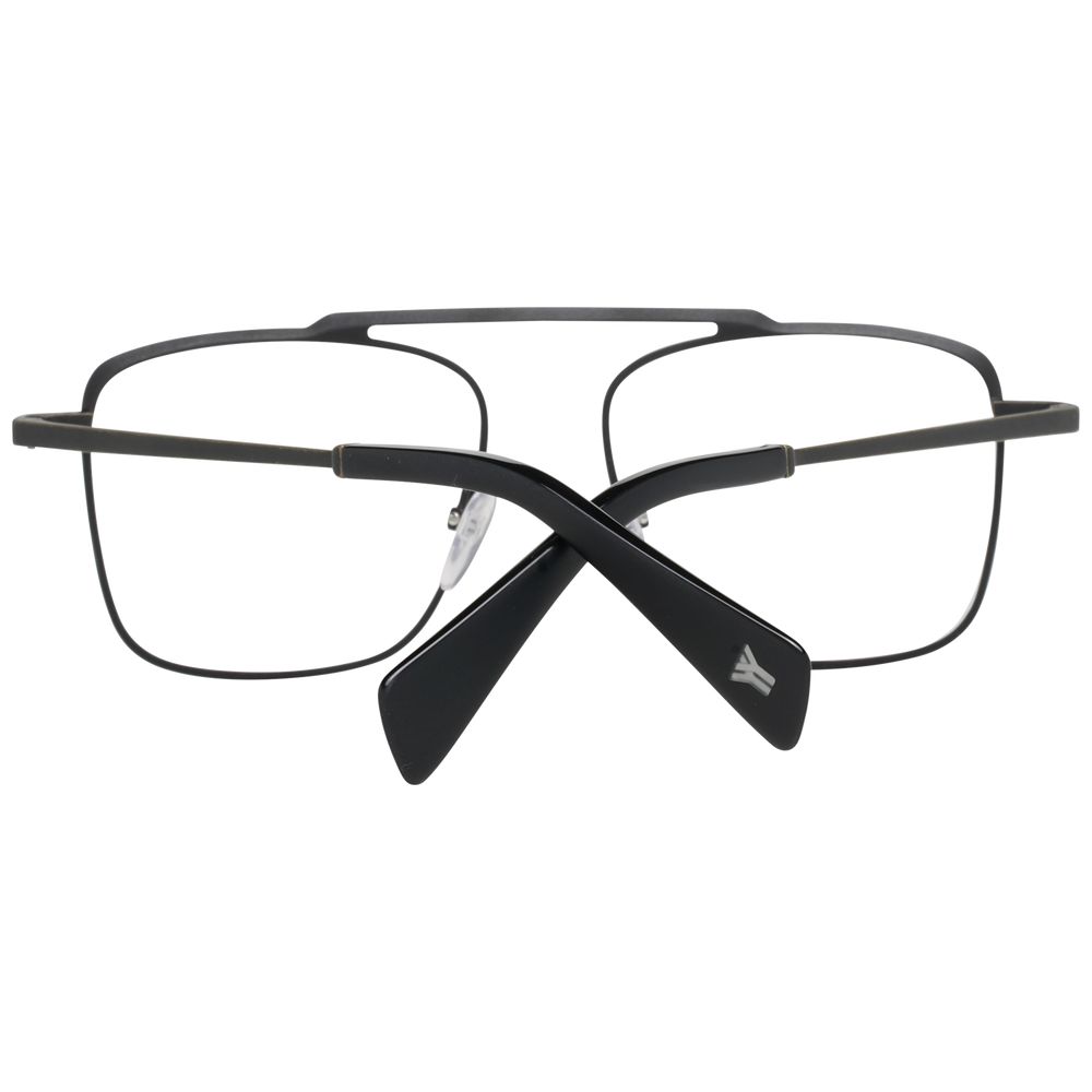 Monture de lunettes pour homme noire Yohji Yamamoto
