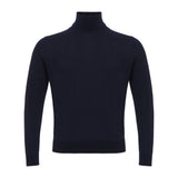 Colombie Bleu, Col montant en cachemire