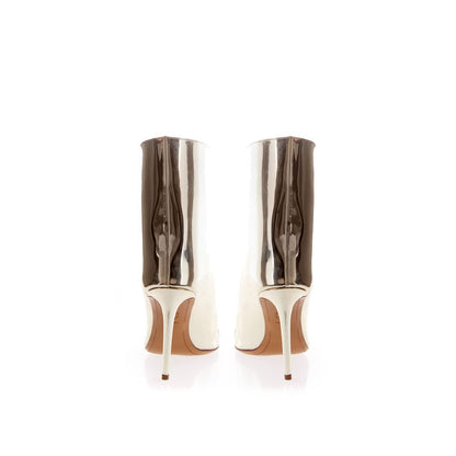 Botte en cuir verni multicolore d'Alexandre Vauthier