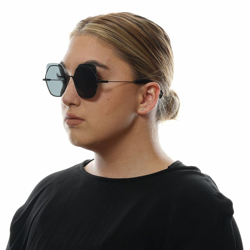 Yohji Yamamoto Black Women Sunglasses - Élégance et Protection UV