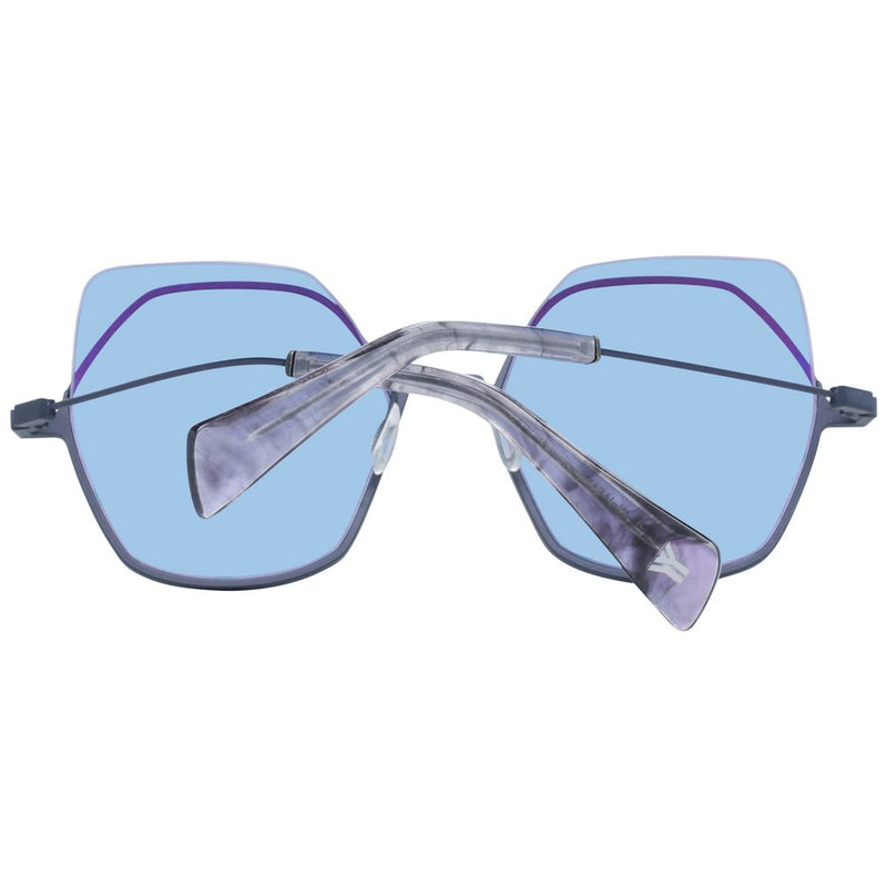 Yohji Yamamoto Lunettes de soleil grises pour femmes - Élégance et protection