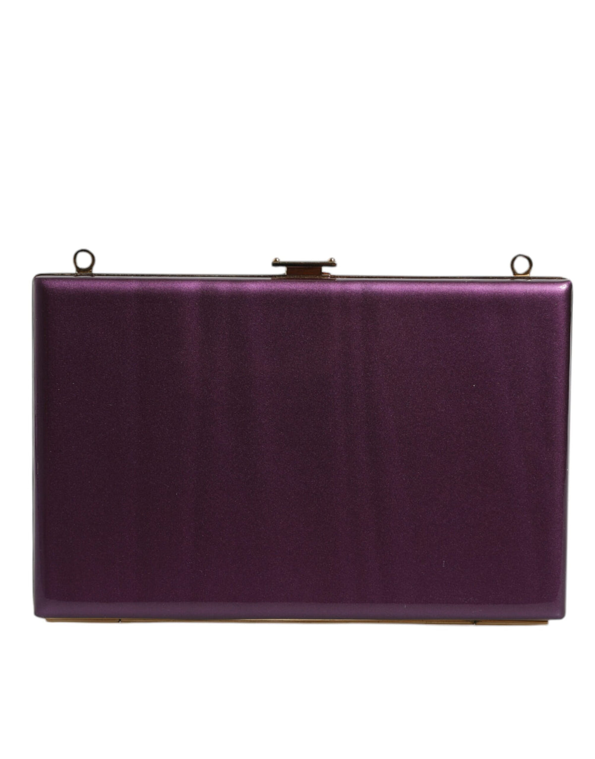 Sac Clutch Dolce & Gabbana en Cuir Violet