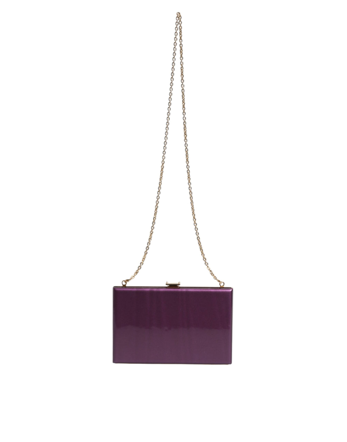 Sac Clutch Dolce & Gabbana en Cuir Violet