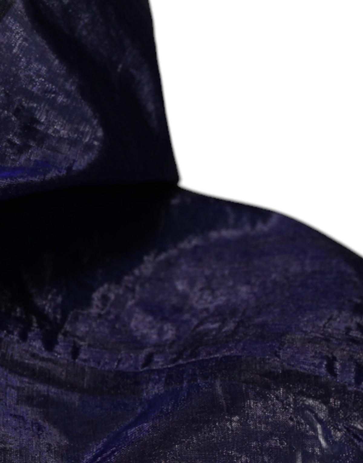 Manteau de pluie homme à capuche en coton bleu foncé Dolce & Gabbana
