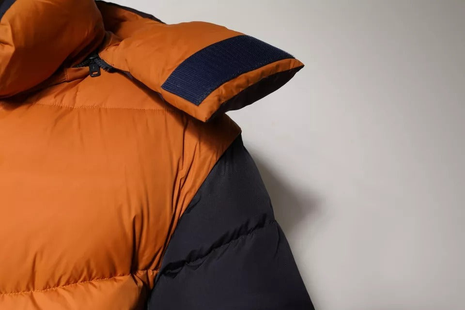 Veste d'hiver matelassée à capuche multicolore Dolce & Gabbana