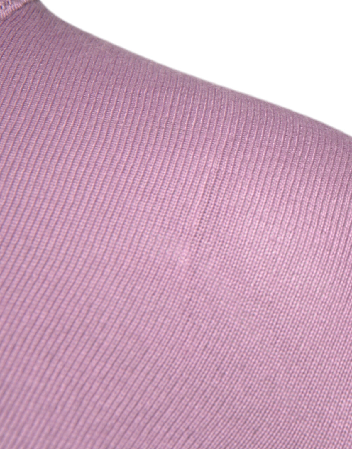 Pull en laine violet à col montant et manches longues MSGM