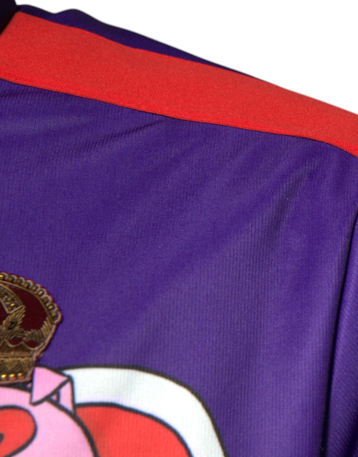 Pull bomber à fermeture éclair violet Dolce &amp; Gabbana, année du cochon.