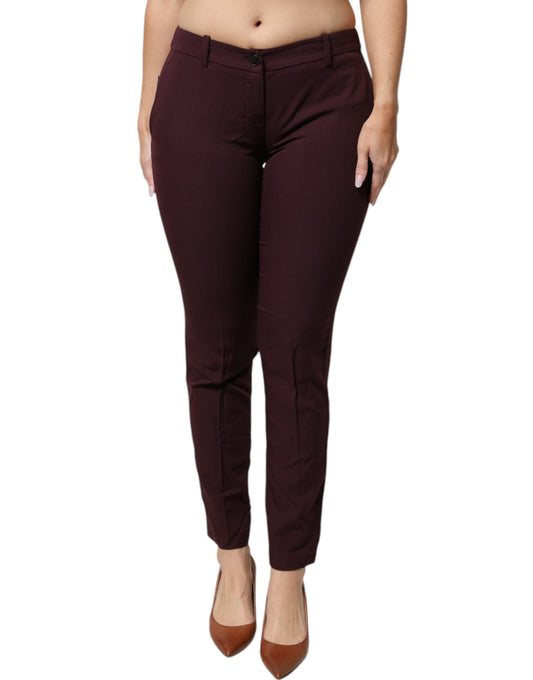Aniye By Maroon Mid Waist Tapered Skinny Broekjurk