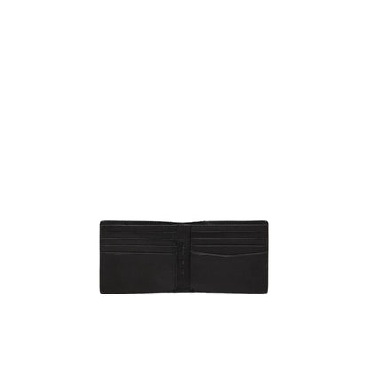 Calvin Klein Jeans Zwarte Leren Portemonnee