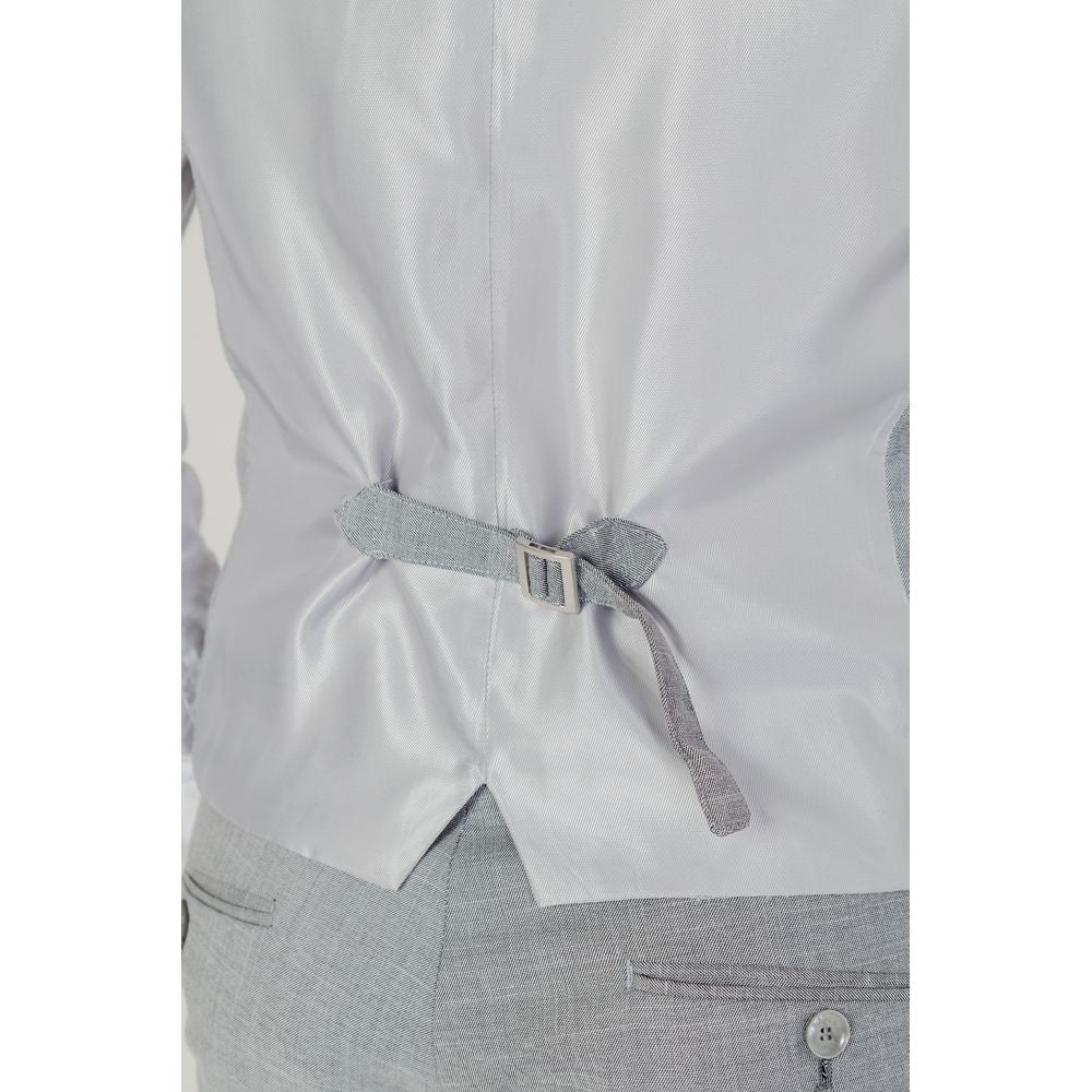 Antony Morato Gray Polyester Waistcoat - Model MMVS00012-FA650330
