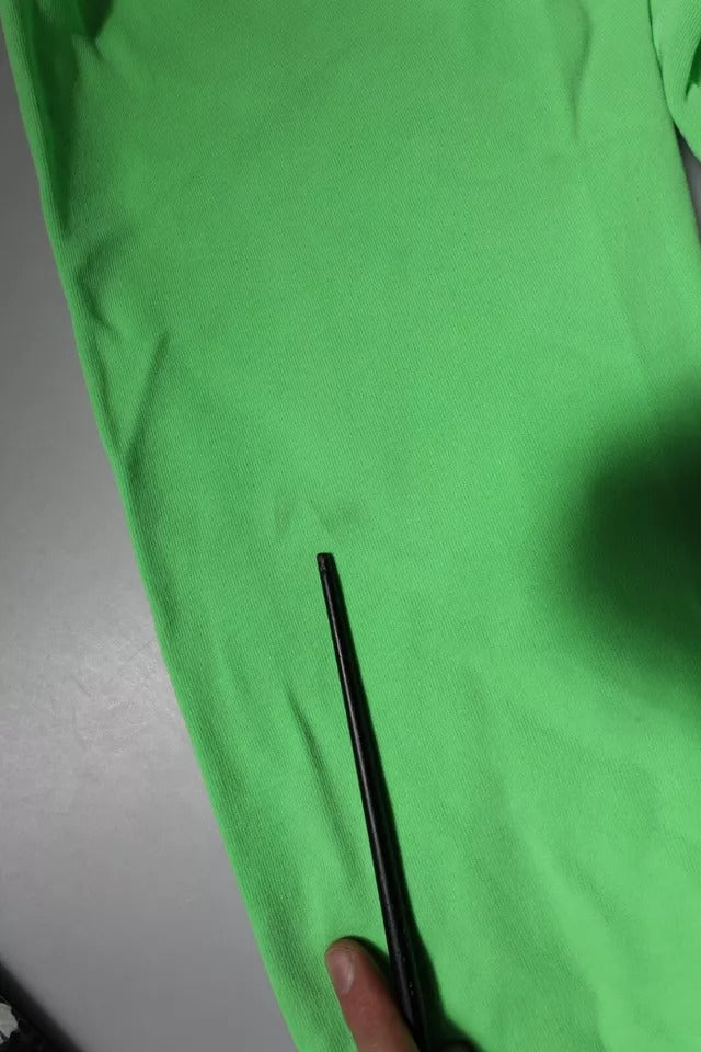 Sweat à capuche pull-over Dolce &amp; Gabbana vert avec logo