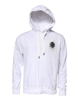 Pull en coton blanc à capuche Dolce &amp; Gabbana