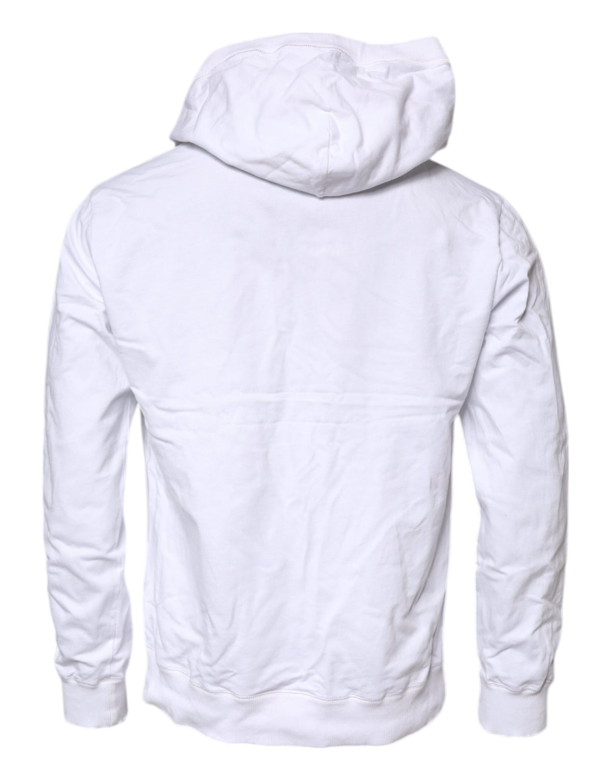 Pull en coton blanc à capuche Dolce &amp; Gabbana