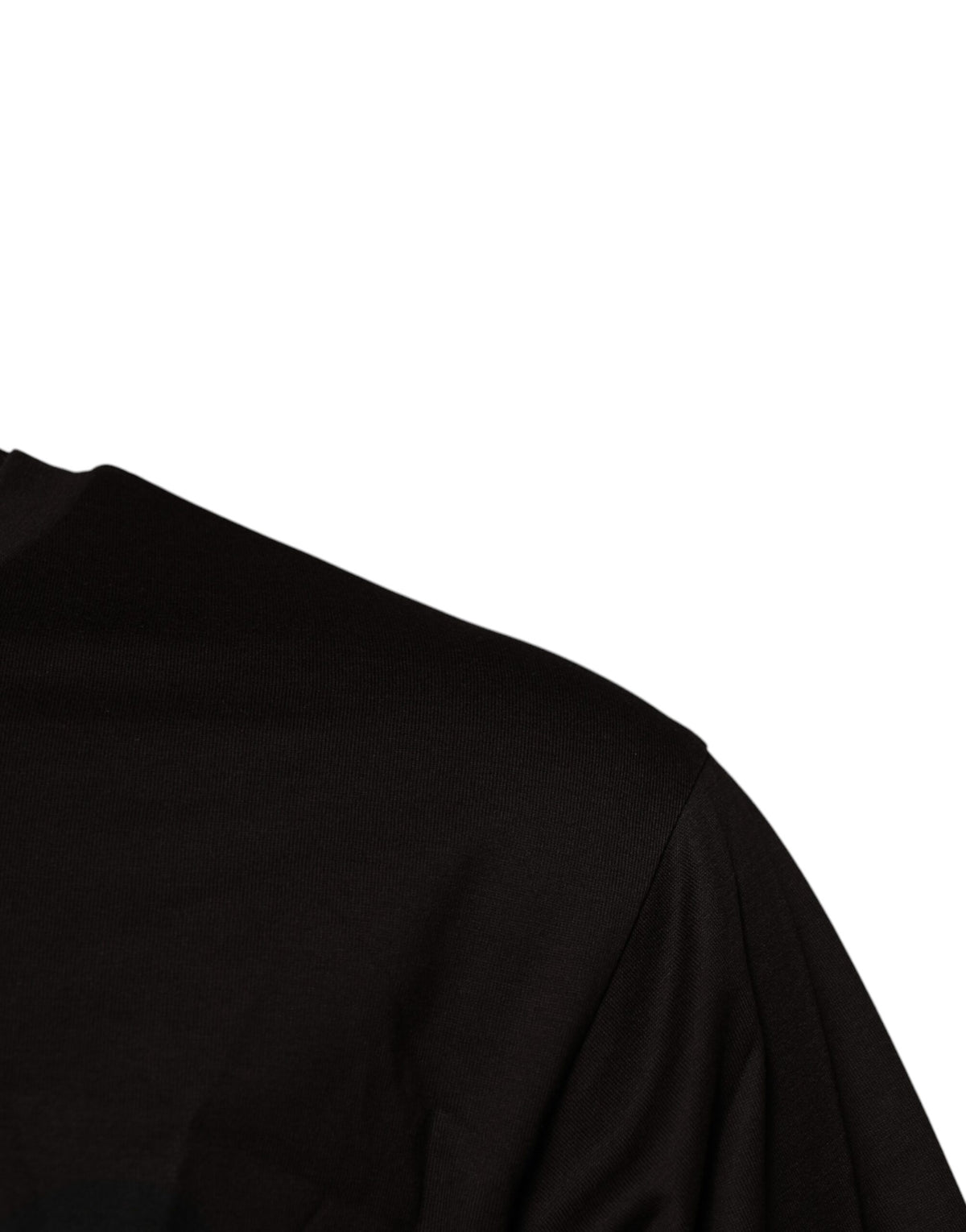 T-shirt en coton à col rond avec logo brun foncé de Dolce &amp; Gabbana