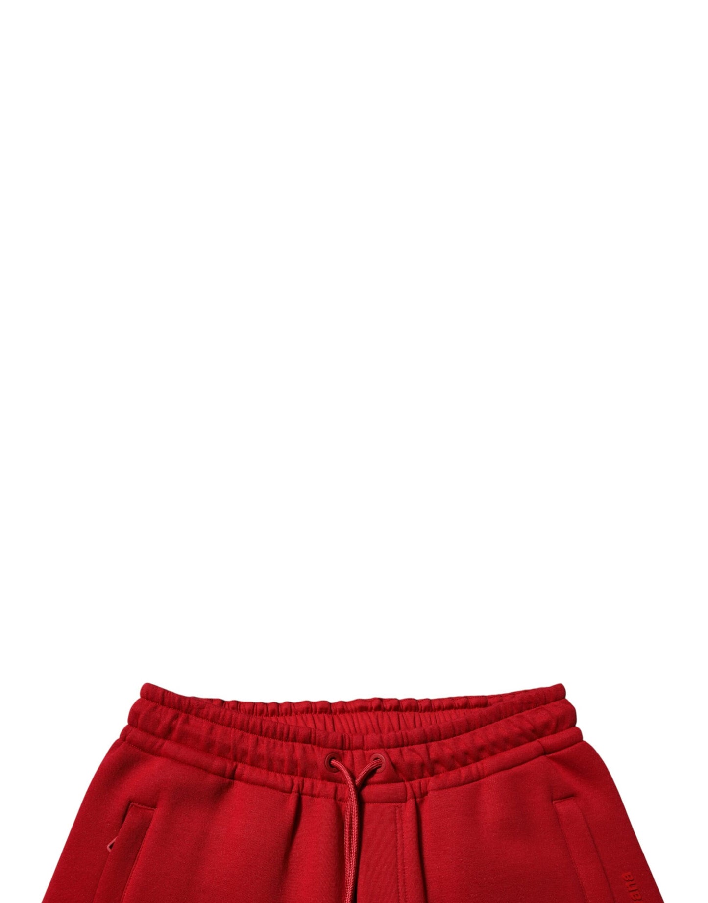 Pantalons de jogging en coton rouge Dolce & Gabbana