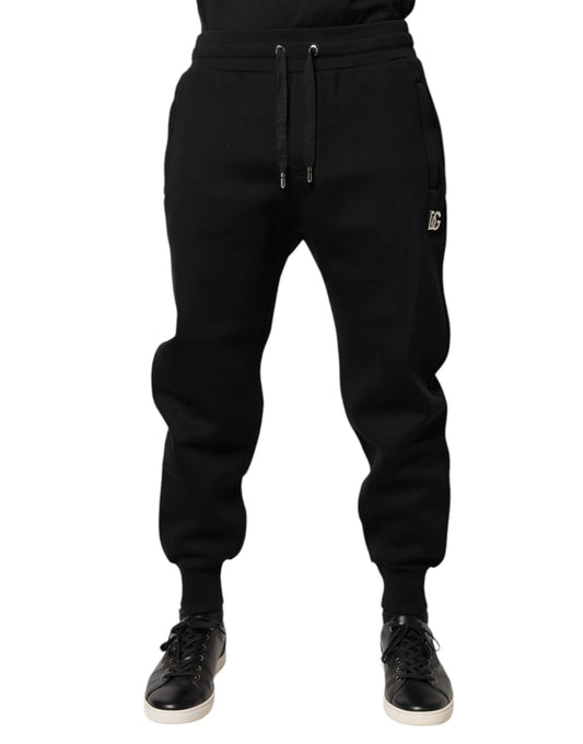 Dolce & Gabbana zwarte joggingbroek van modal