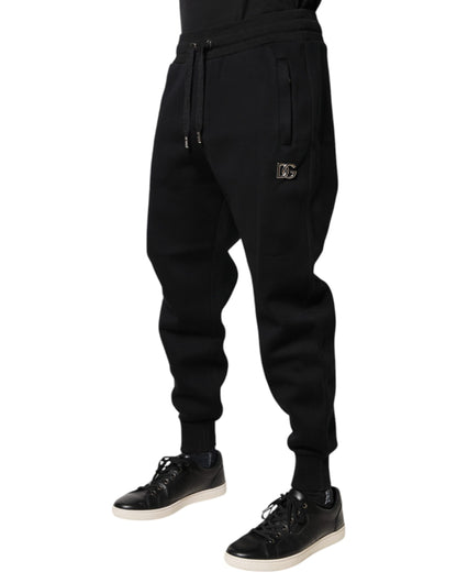 Dolce & Gabbana zwarte joggingbroek van modal
