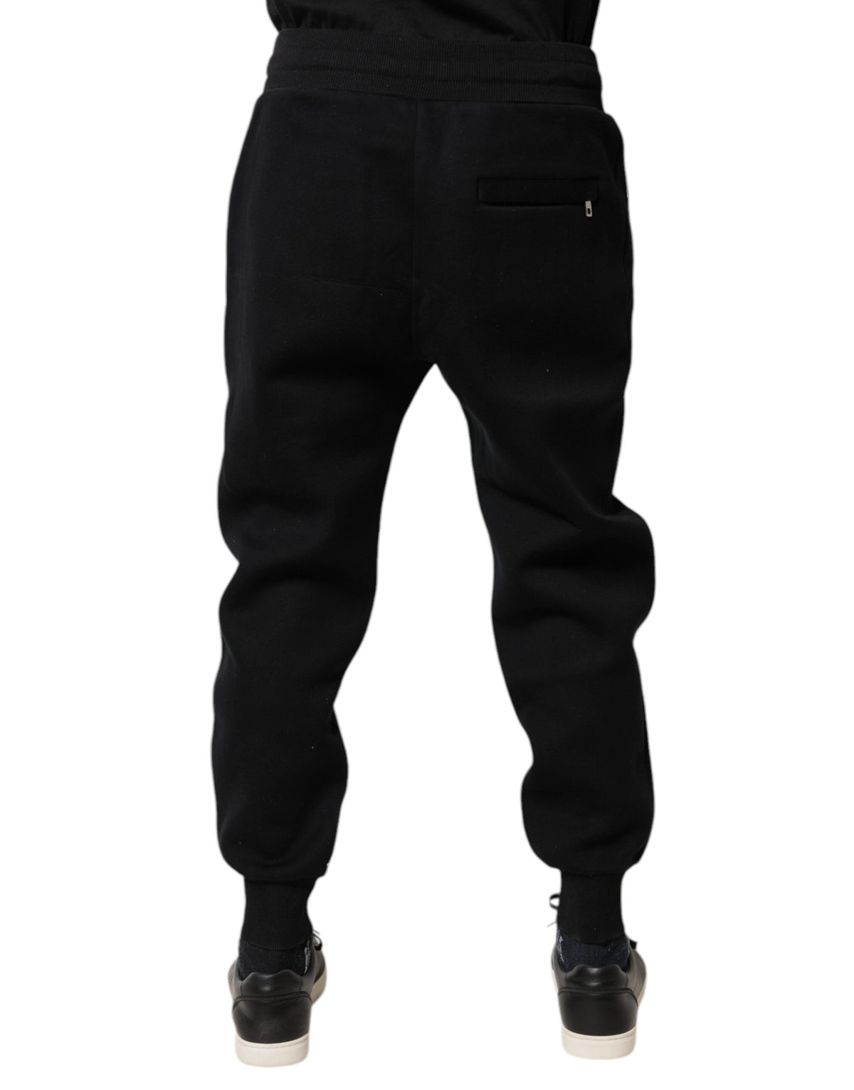 Pantalon de jogging en modal noir Dolce &amp; Gabbana