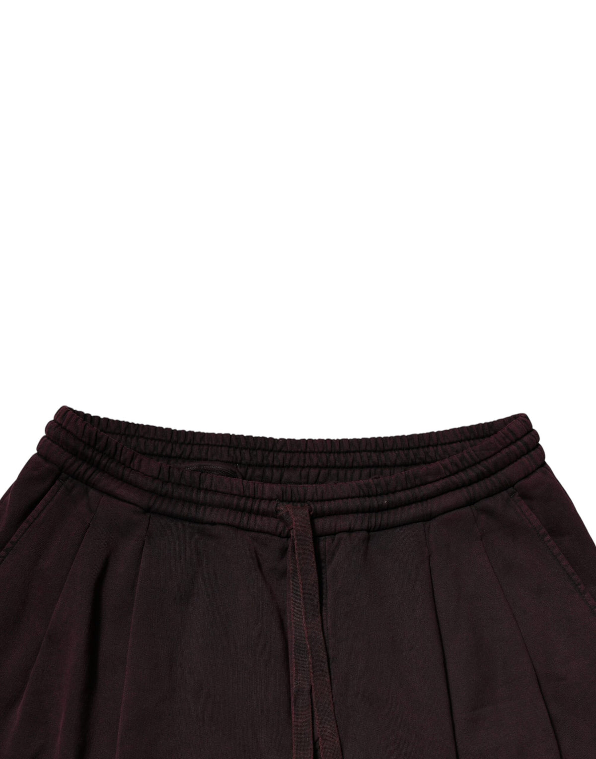 Pantalon cargo jogger en coton violet foncé de Dolce &amp; Gabbana