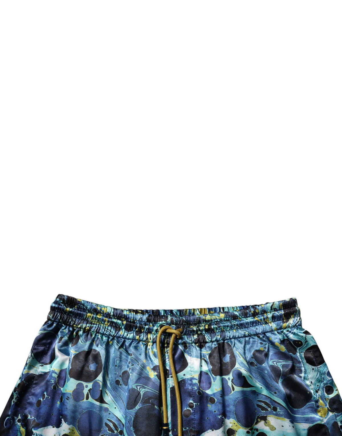 Pantalon de jogging homme Dolce &amp; Gabbana, imprimé marbré multicolore.