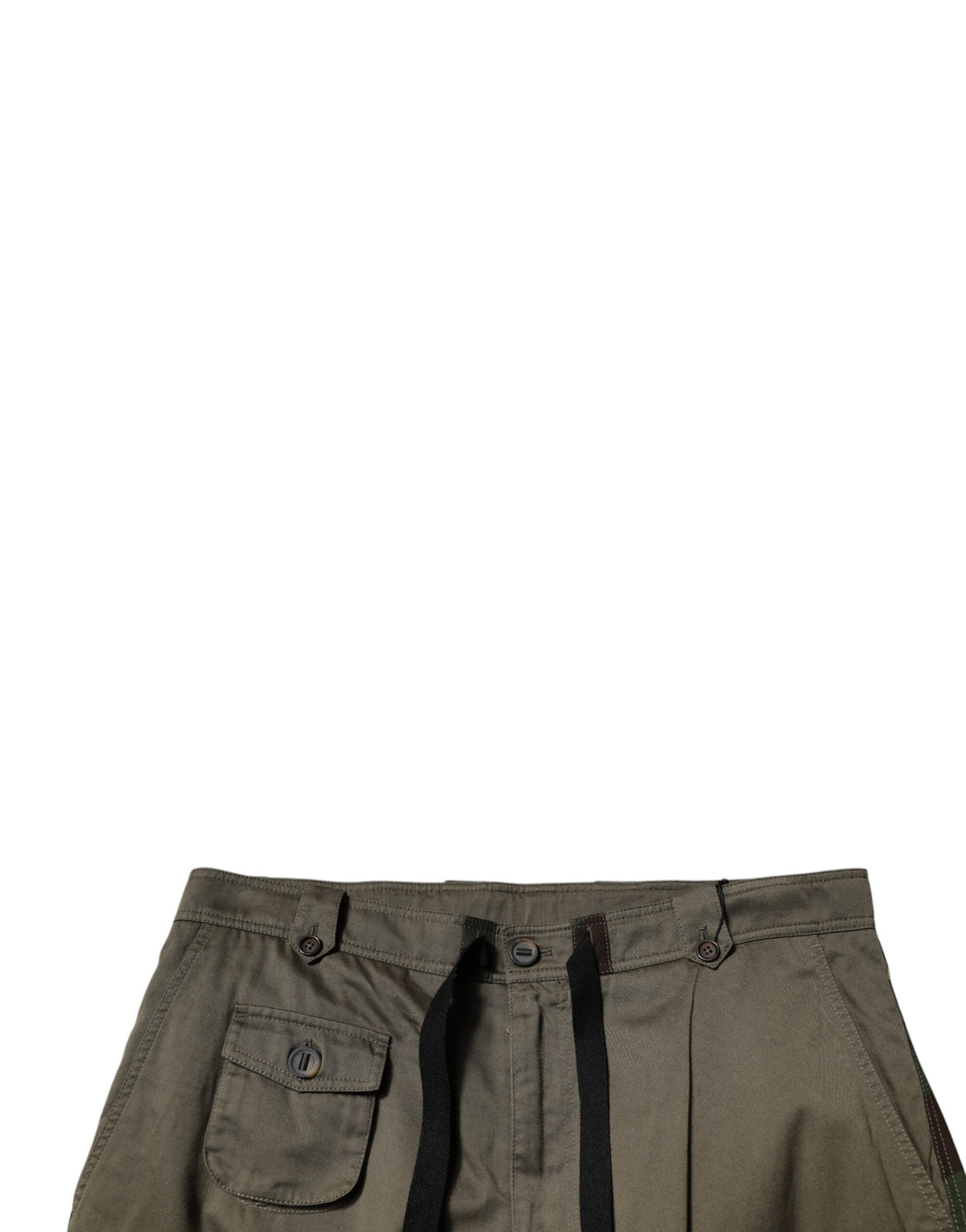 Pantalon cargo camouflage multicolore à motifs patchwork de Dolce &amp; Gabbana