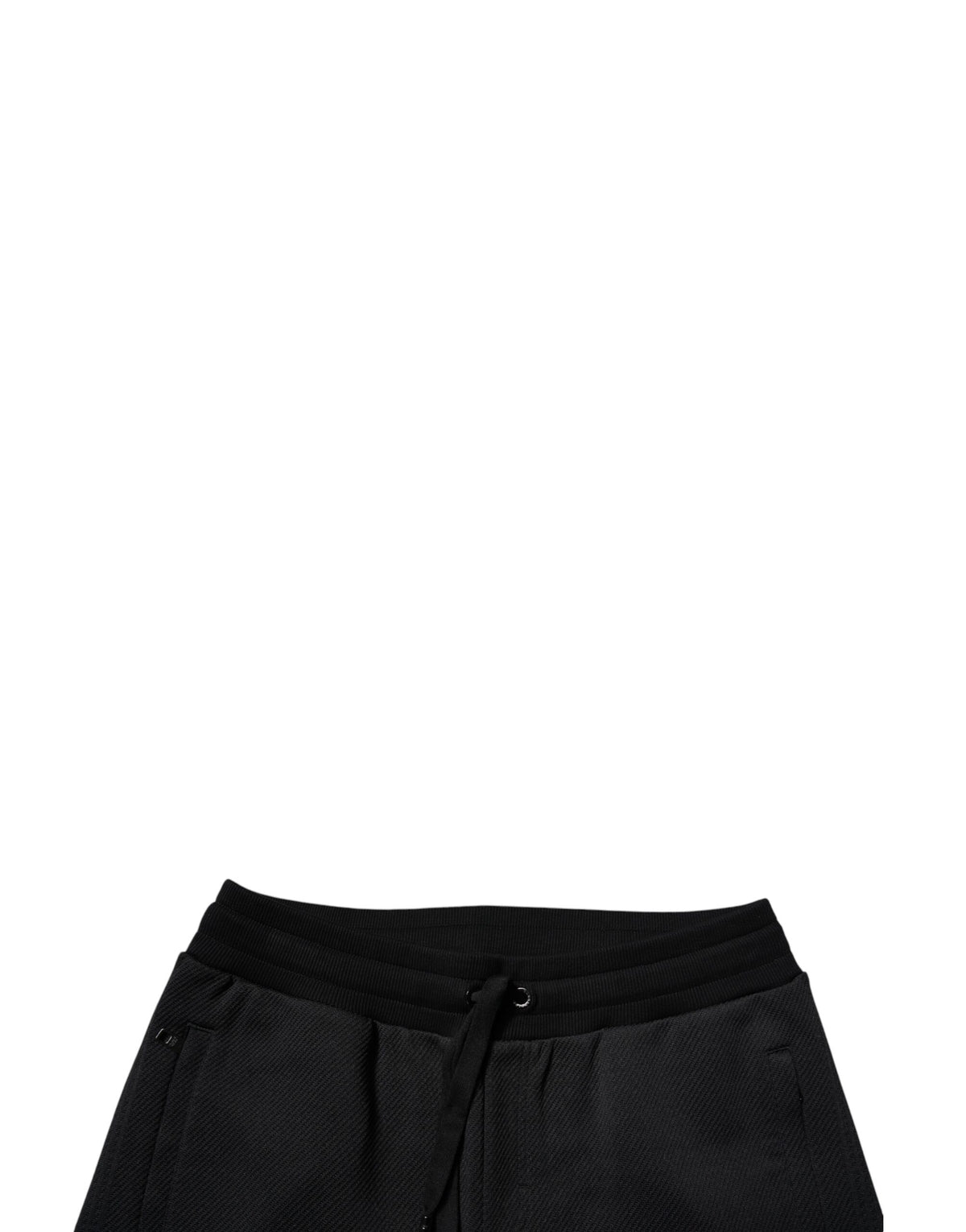 Pantalon de jogging en polyester noir pour homme Dolce &amp; Gabbana