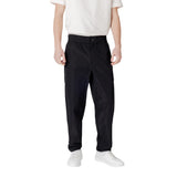 Pantalon en polyester noir Calvin Klein Jeans