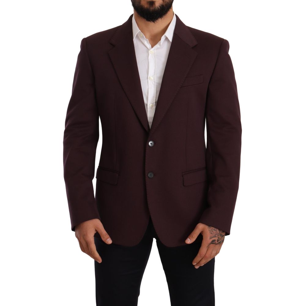 Blazer en coton violet de Dolce &amp; Gabbana