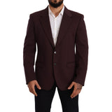 Blazer en coton violet de Dolce &amp; Gabbana