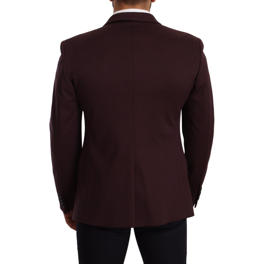 Blazer en coton violet de Dolce &amp; Gabbana