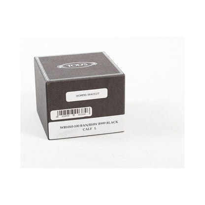 Tod's zwarte leren armband
