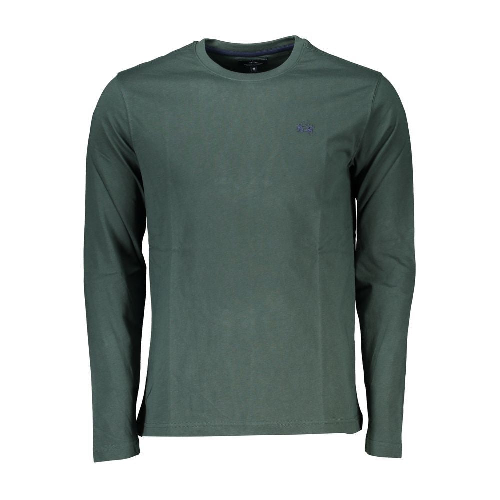 T-shirt en coton vert La Martina