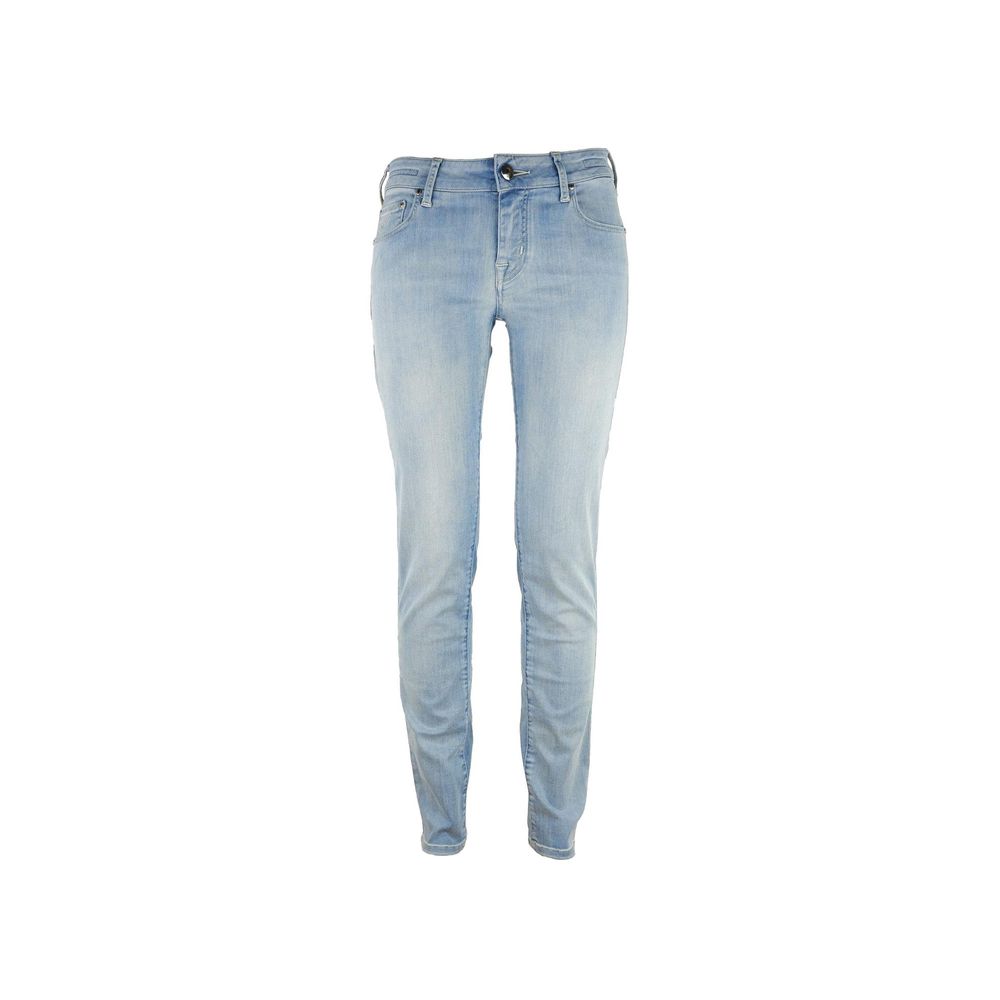Jacob Cohen Pantalon Skinny en Coton Bleu pour Femme - Élégant et Confortable