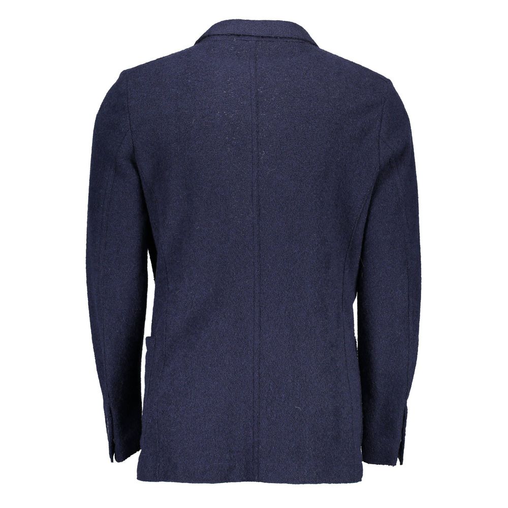 Blazer en laine bleue Gant