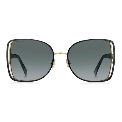 Lunettes de soleil bicolores en métal Jimmy Choo