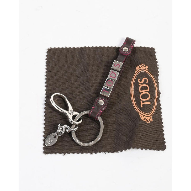 Tod's Multicolor Metal Keychain - Elegant Accessory for Women