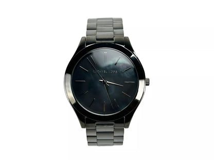 Montre Michael Kors Slim Runway en acier inoxydable couleur bronze MK3413