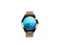 Montre Michael Kors Slim Runway en acier inoxydable MK3494 Bleu océan doré