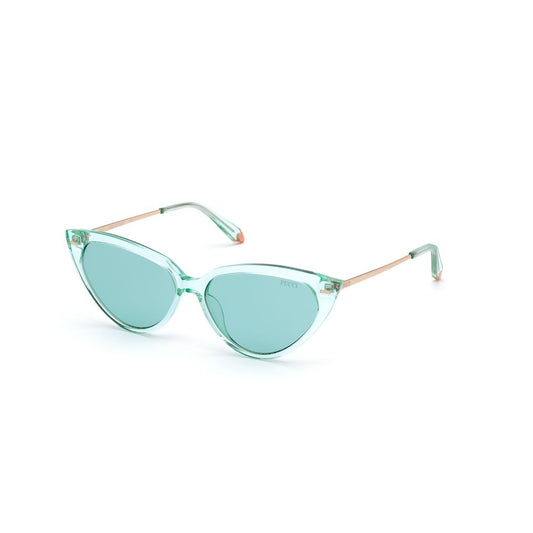 Emilio Pucci Bruine Acetaat Zonnebril
