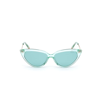 Emilio Pucci Bruine Acetaat Zonnebril