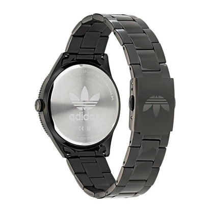 Montre Adidas en acier inoxydable noir
