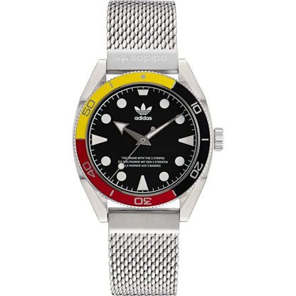 Adidas Grijs Roestvrijstalen Horloge
