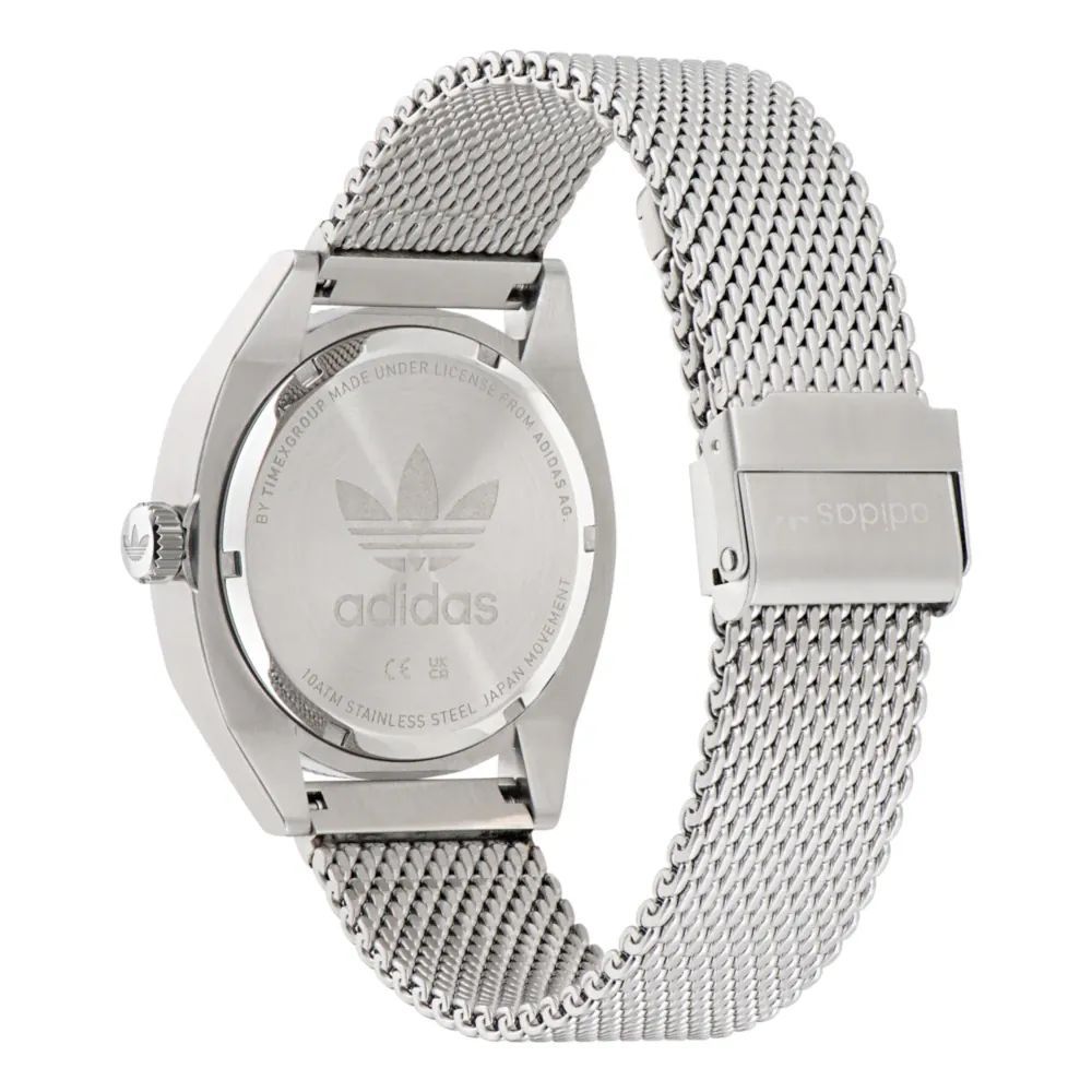 Adidas Grijs Roestvrijstalen Horloge