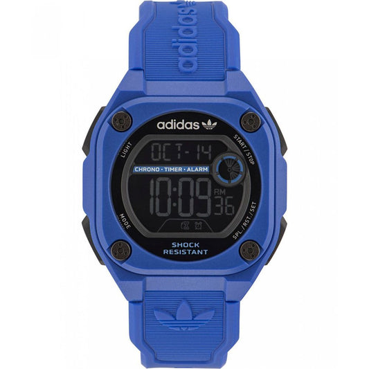 Adidas Blauw Synthetisch Horloge