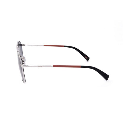 Lunettes de soleil Levi's grises en acier inoxydable