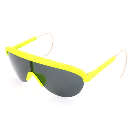 Lunettes de soleil Polaroid en résine jaune